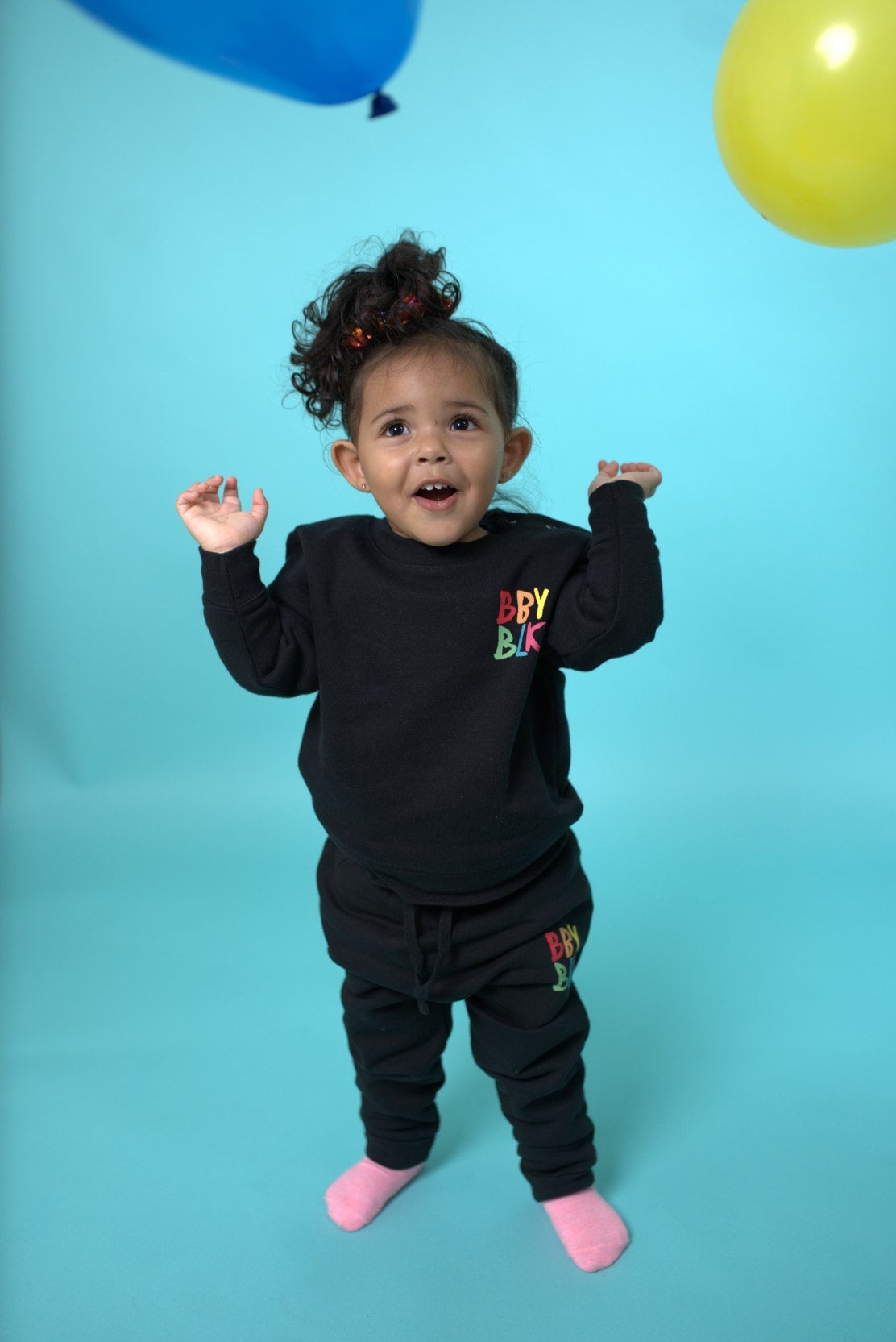 Baby cheap black tracksuit